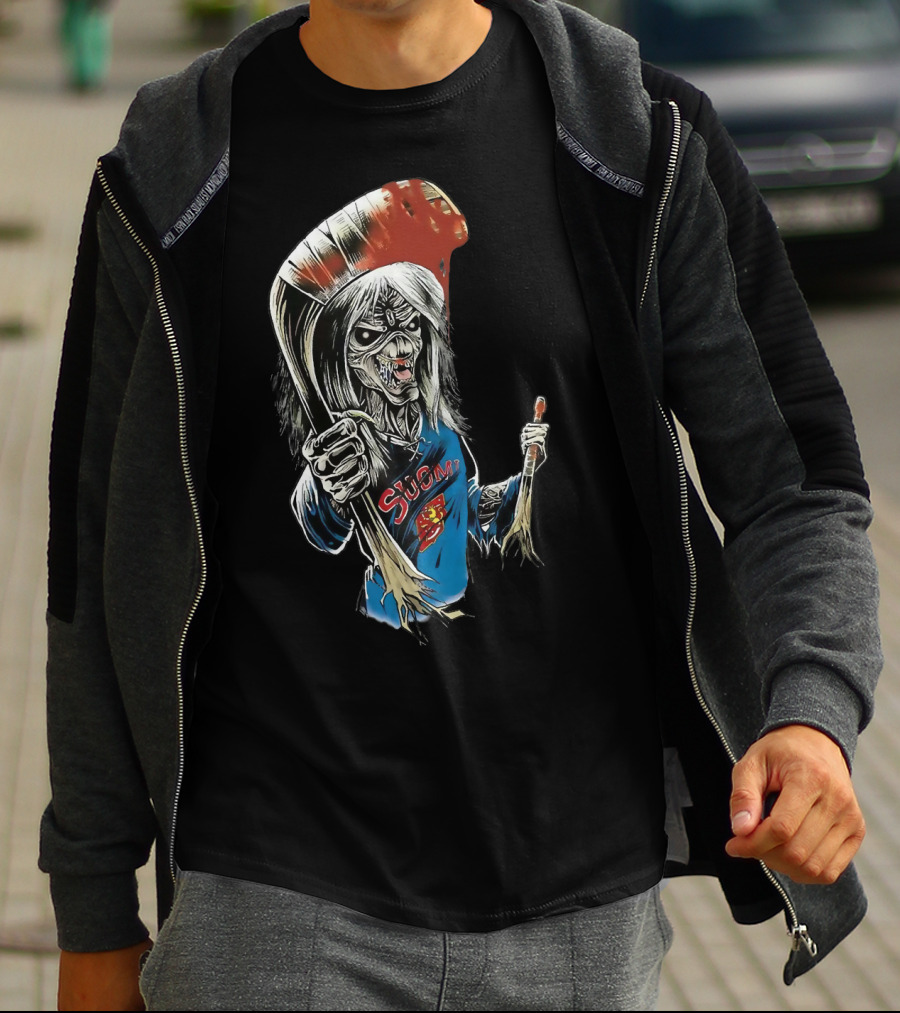 Suomi Ir 54 Hockey Zombie T-Shirt