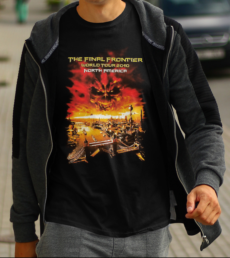 The Final Frontier World Tour 2010 North America T-Shirt