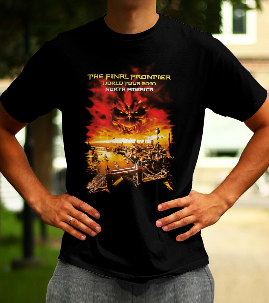 The Final Frontier World Tour 2010 North America T-Shirt