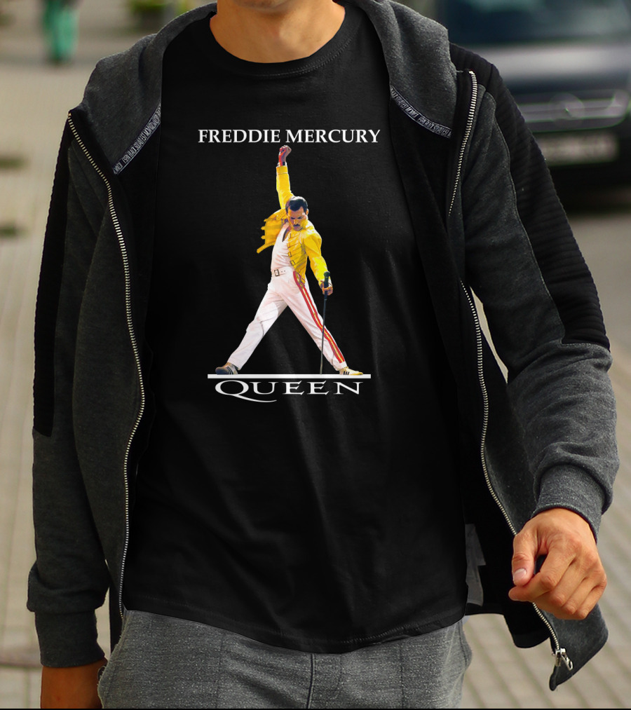 Freddie Mercury Queen Iconic Pose T-Shirt