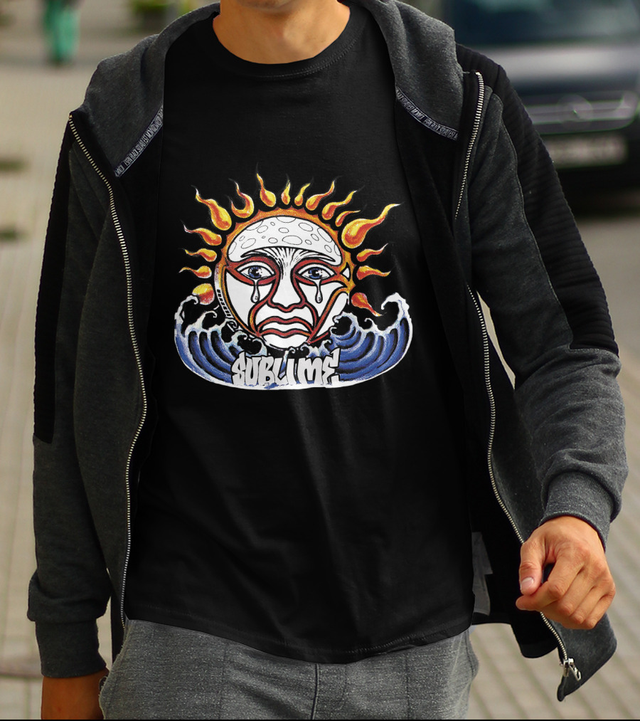 Sublime Sun And Waves T-Shirt