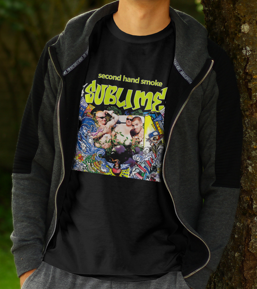 Sublime Second Hand Smoke Album Cover Art T-Shirt