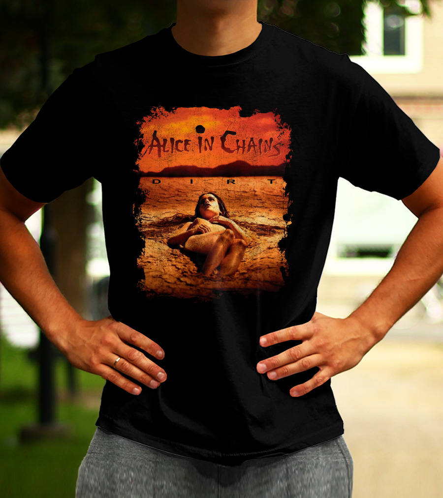 Alice In Chains Dirt Album Cover Art T-Shirt
