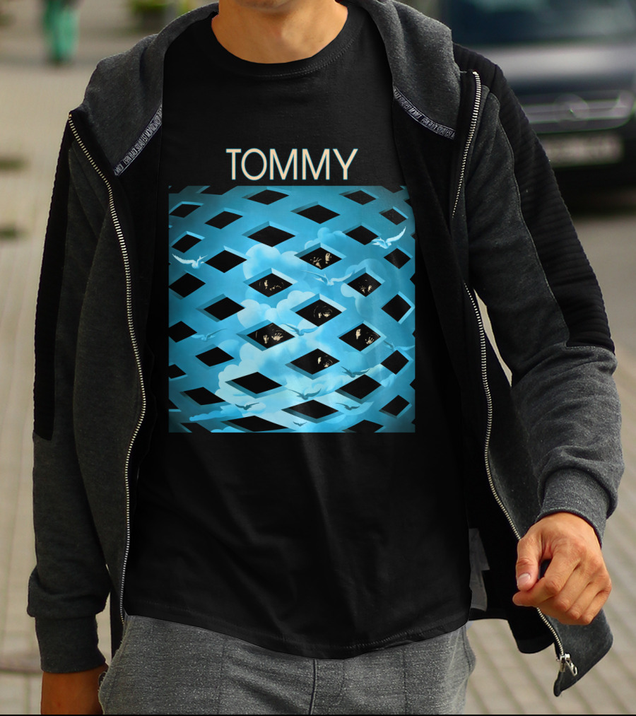 Tommy The Who Rock Opera Album Art Clouds And Sky T-Shirt