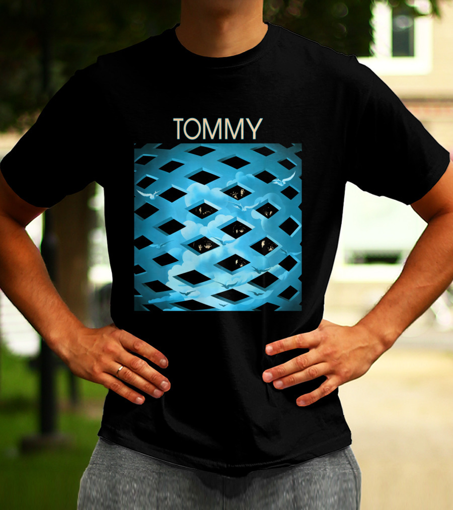 Tommy The Who Rock Opera Album Art Clouds And Sky T-Shirt
