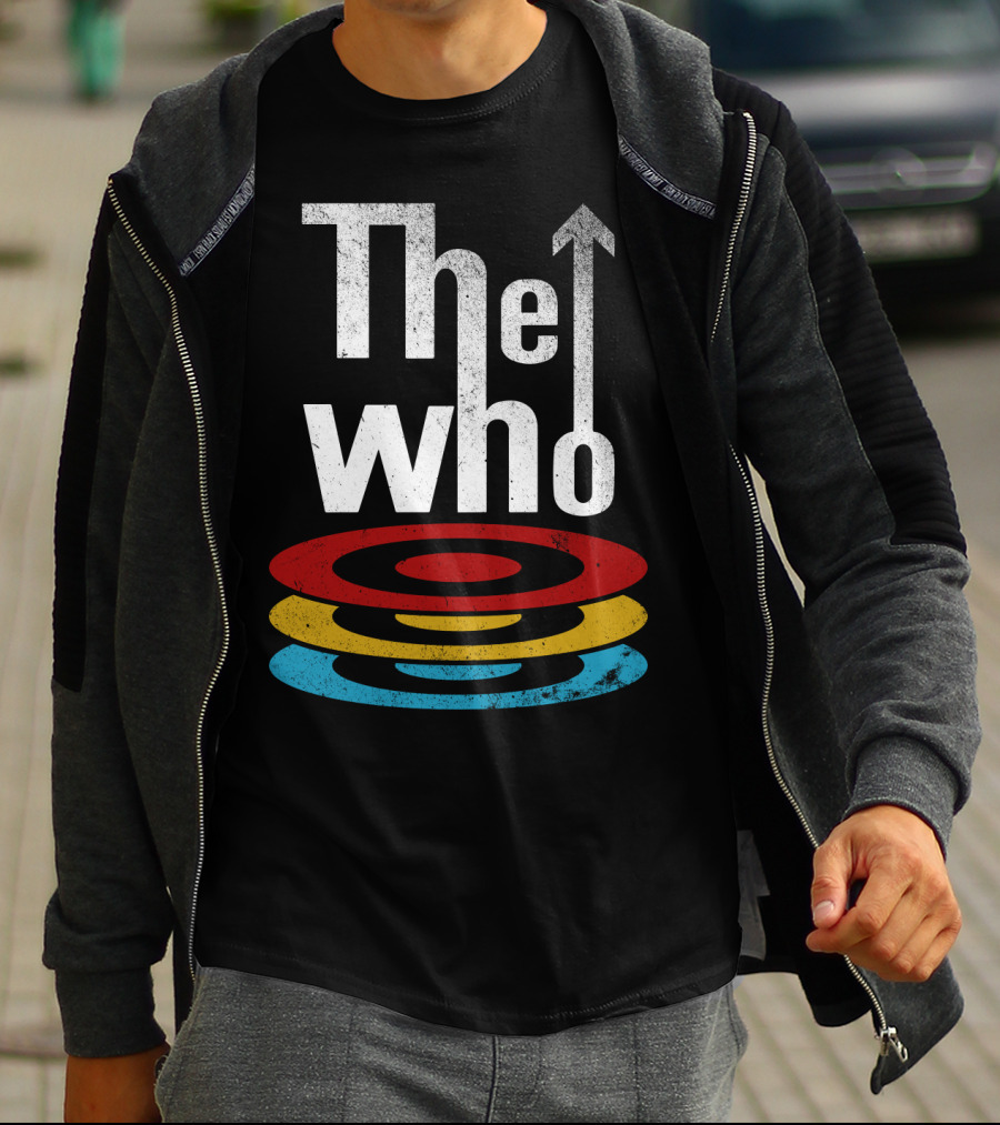 The Who Logo With Mod Target Symbol T-Shirt