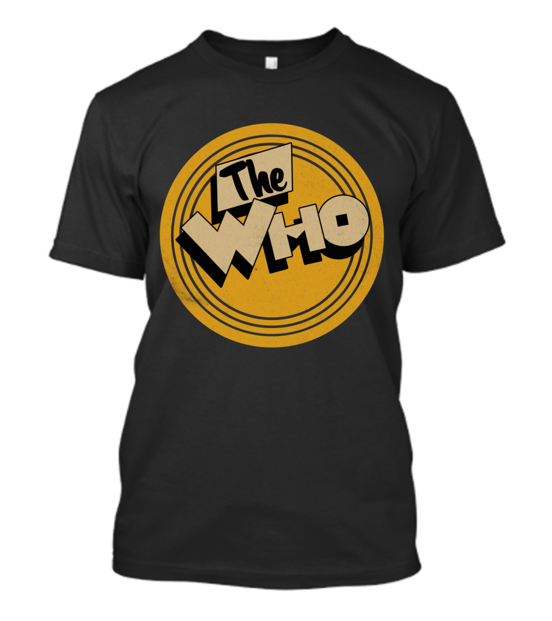 The Who Yellow Circle T-Shirt