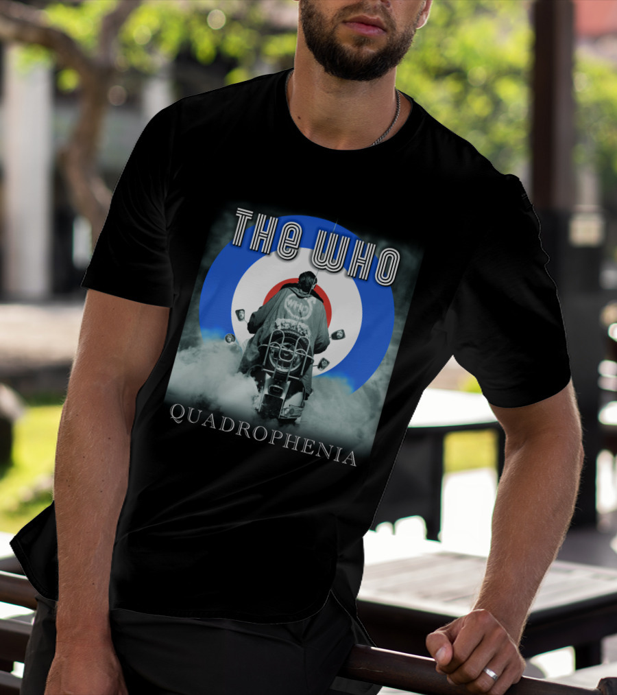 The Who Quadrophenia Mod Target Scooter T-Shirt