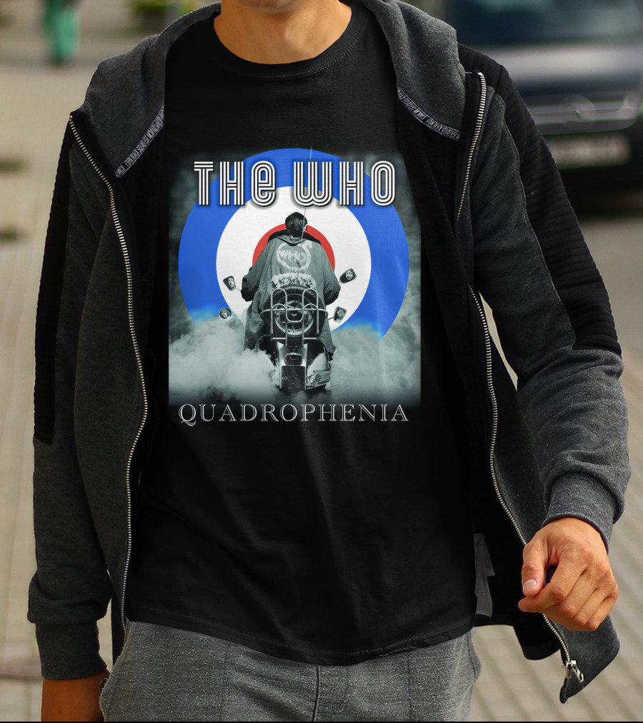 The Who Quadrophenia Mod Target Scooter T-Shirt