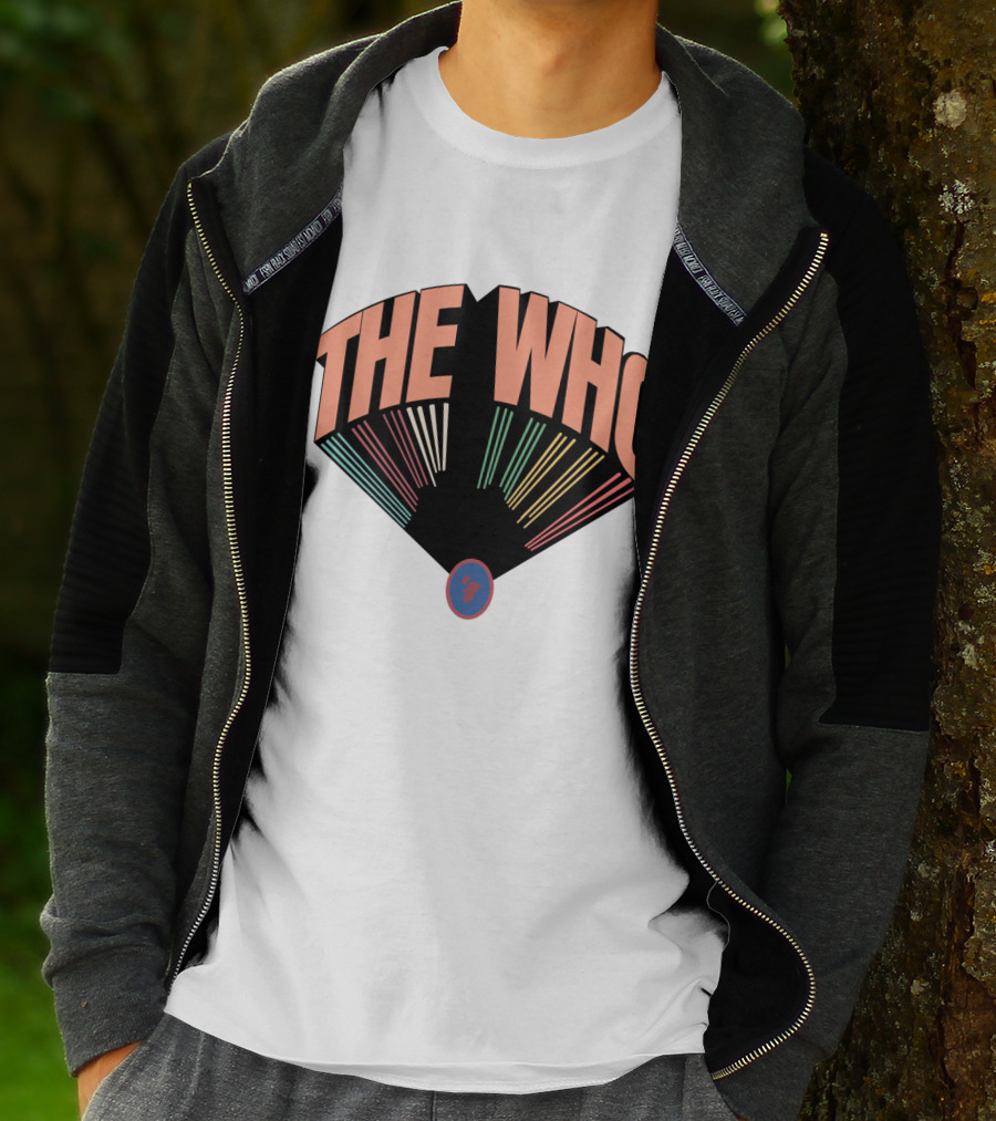 The Who 7 Fan-Shaped Retro T-Shirt