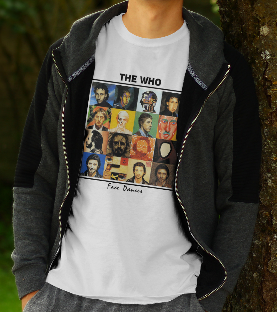 The Who Face Dancers Album Cover T-Shirt
