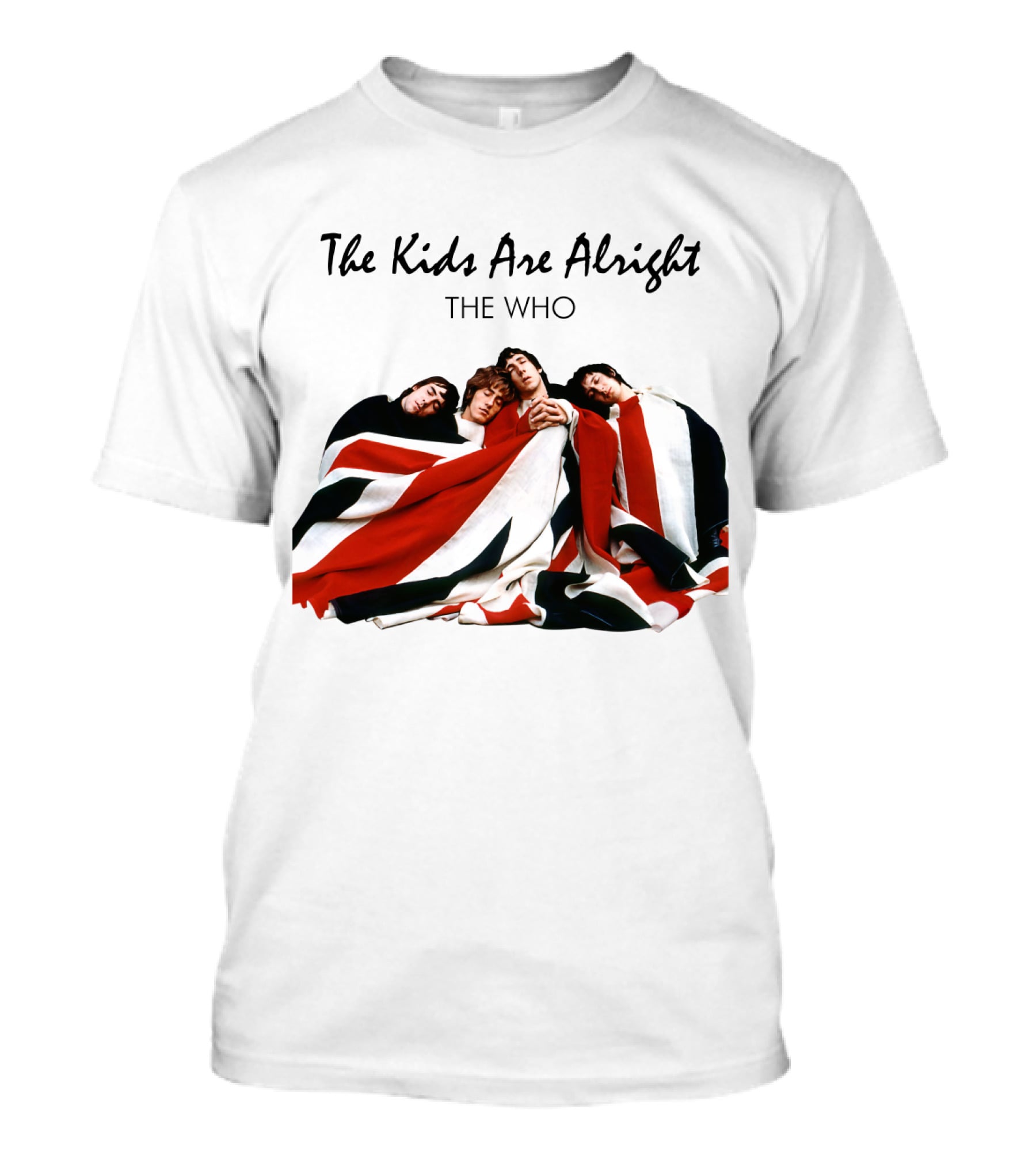 The Kids Are Alright The Who Union Jack Blanket T-Shirt