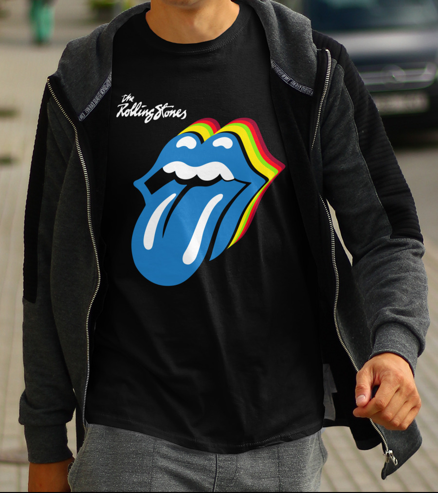 The Rolling Stones Rainbow Tongue T-Shirt