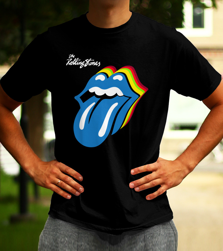The Rolling Stones Rainbow Tongue T-Shirt