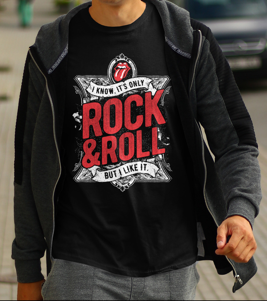 I Know It's Only Rock & Roll But I Like It Rolling Stones T-Shirt