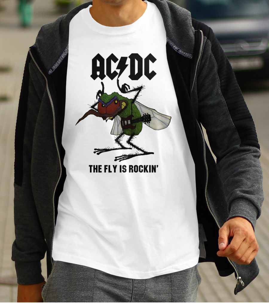 Acdc The Fly Is Rockin' T-Shirt