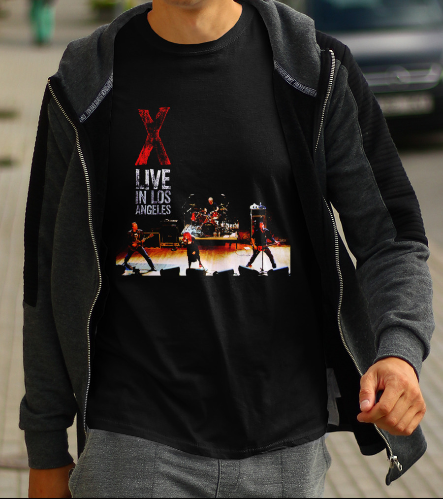 X 13 Live In Los Angeles Concert Performance Stage T-Shirt