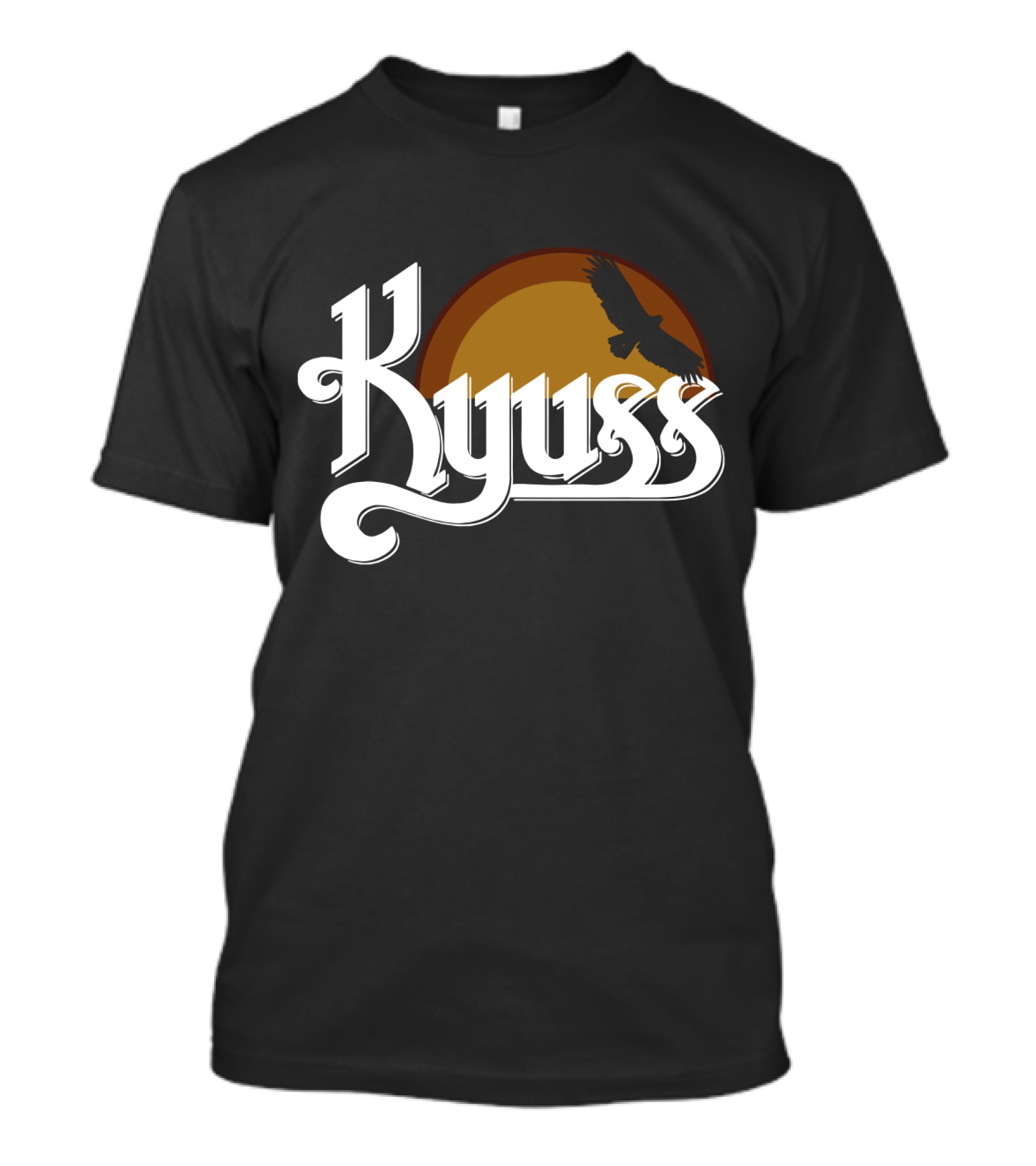 Kyuss Sunset Eagle Silhouette T-Shirt