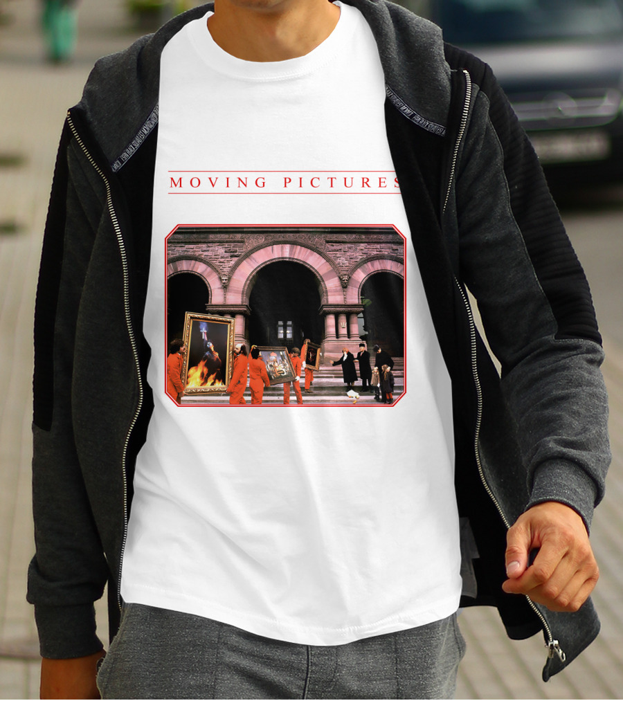 Rush Moving Pictures Album Cover Art T-Shirt