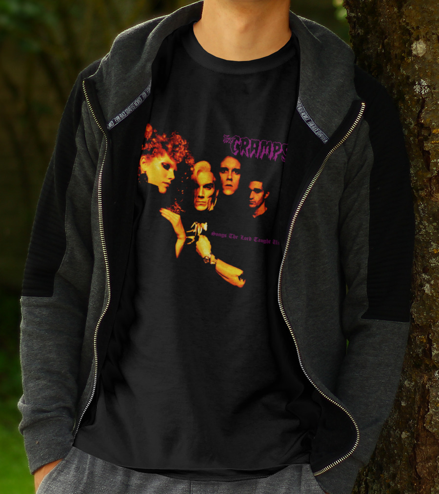 The Cramps Songs The Lord Taught Us Album Cover Tcr T-Shirt