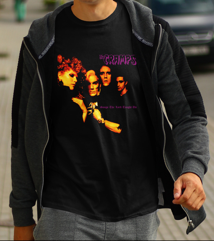 The Cramps Songs The Lord Taught Us Album Cover Tcr T-Shirt