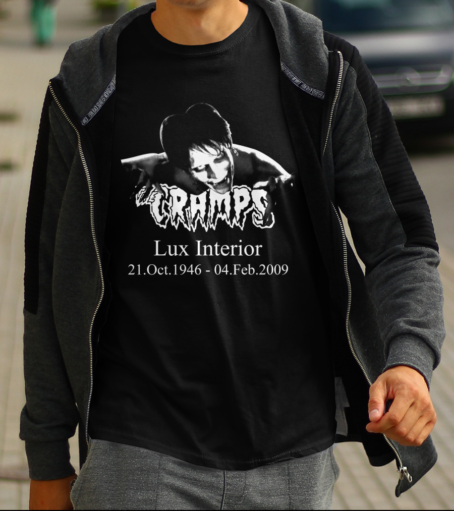 The Cramps Lux Interior Memorial 21.Oct.1946 - 04.Feb.2009 T-Shirt