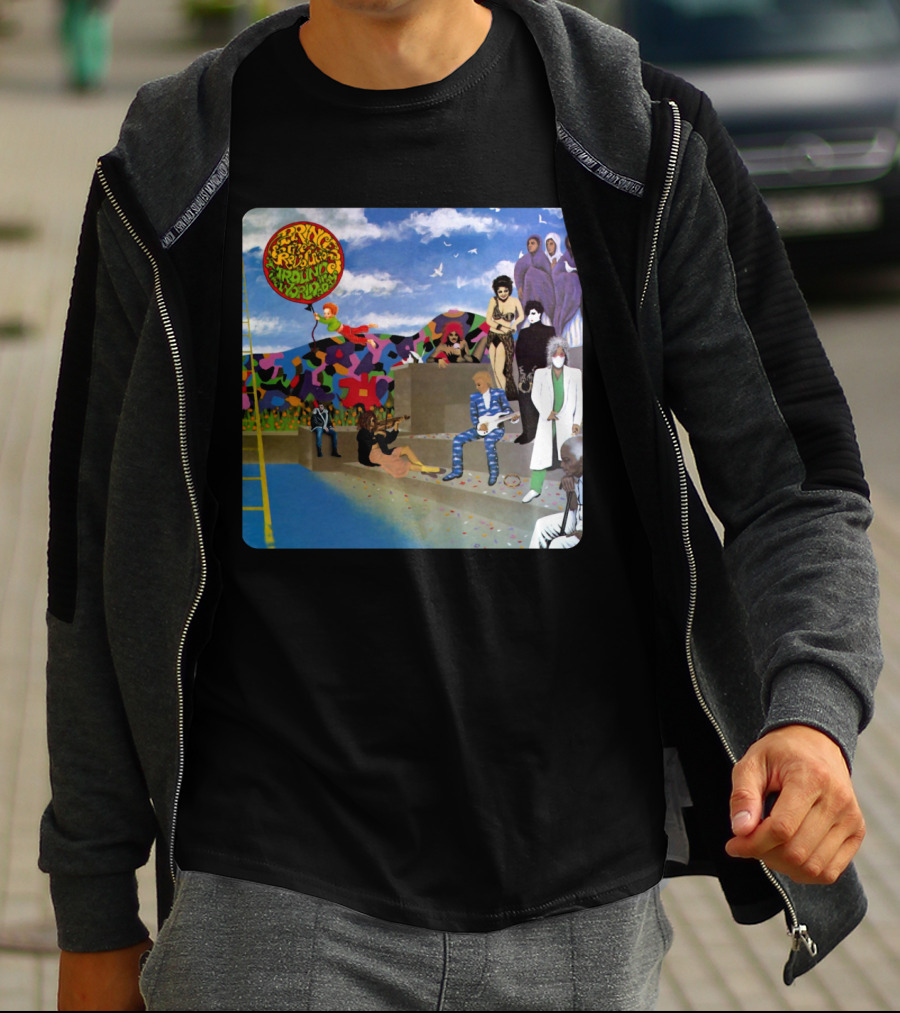 Prince Around The World In A Day Album Cover Art T-Shirt
