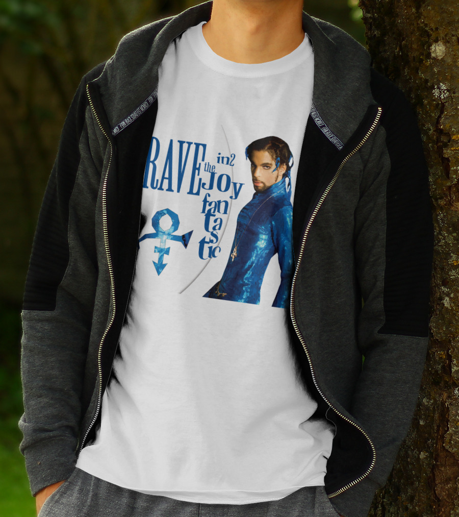 Rave Un2 The Joy Fantastic Prince Symbol Blue Outfit T-Shirt