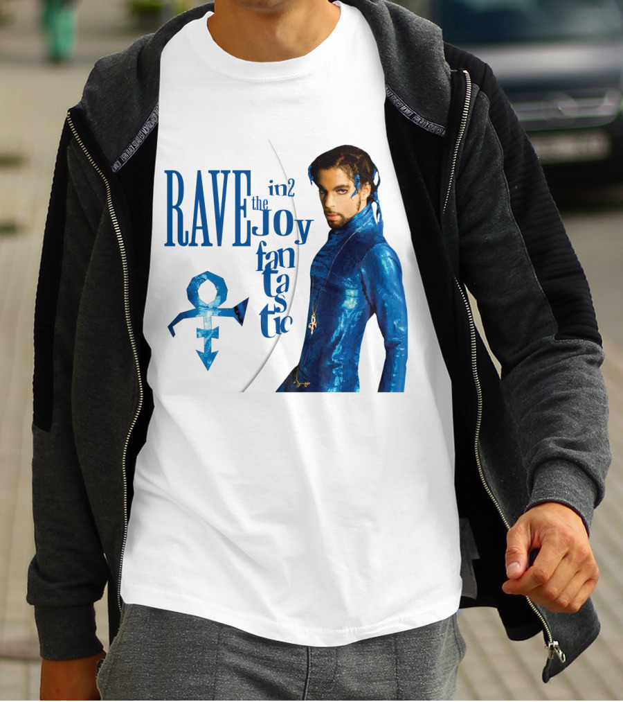 Rave Un2 The Joy Fantastic Prince Symbol Blue Outfit T-Shirt