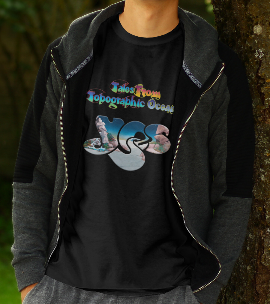 Tales From Topographic Oceans Yes Band Album Art T-Shirt