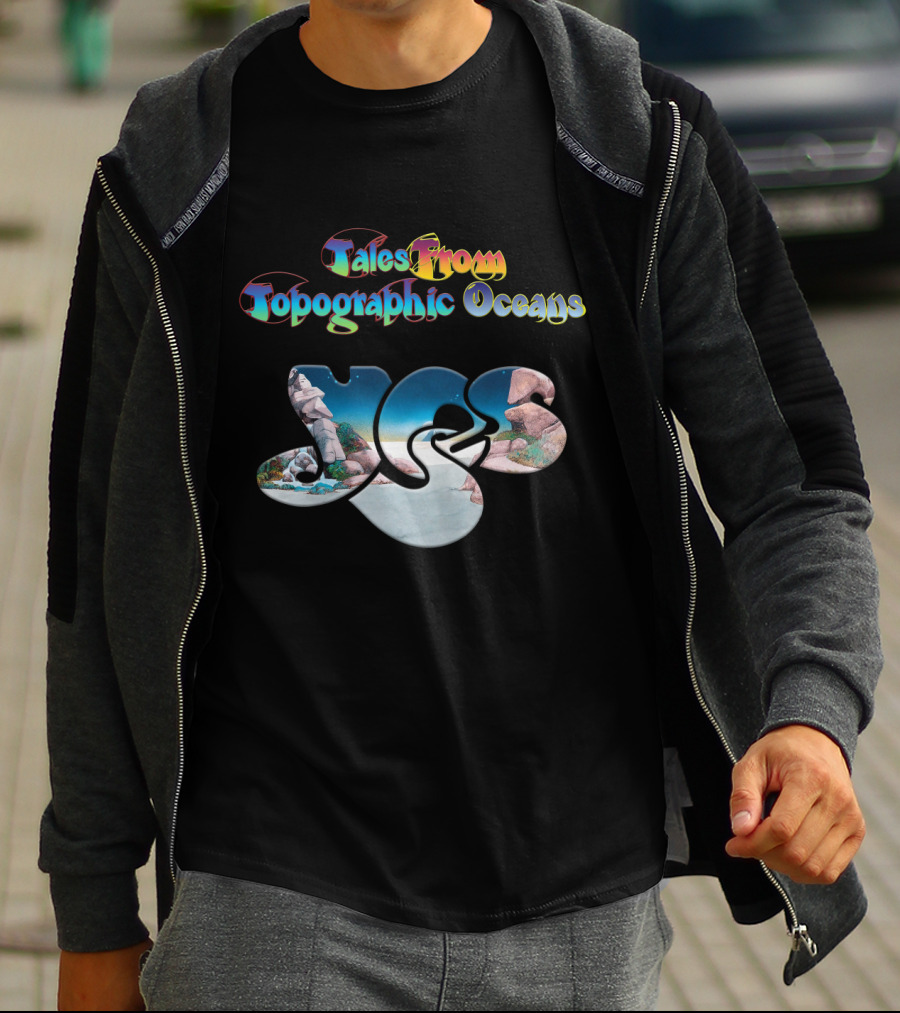 Tales From Topographic Oceans Yes Band Album Art T-Shirt