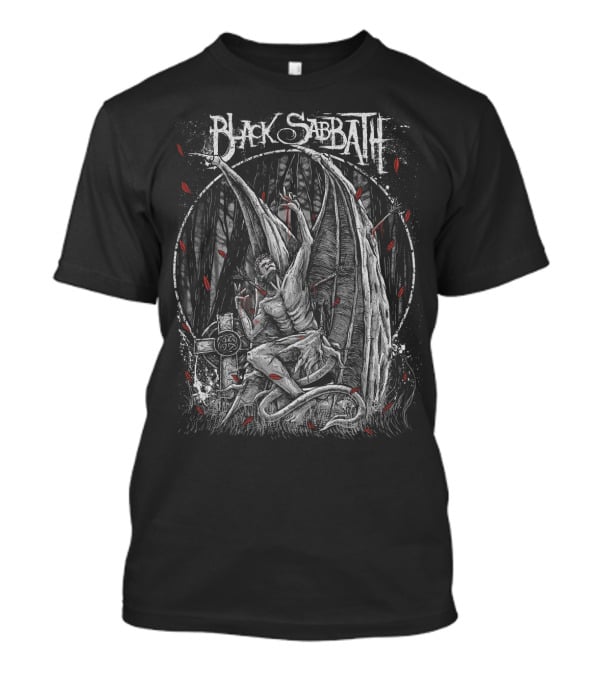 Black Sabbath Fallen Angel Gothic T-Shirt
