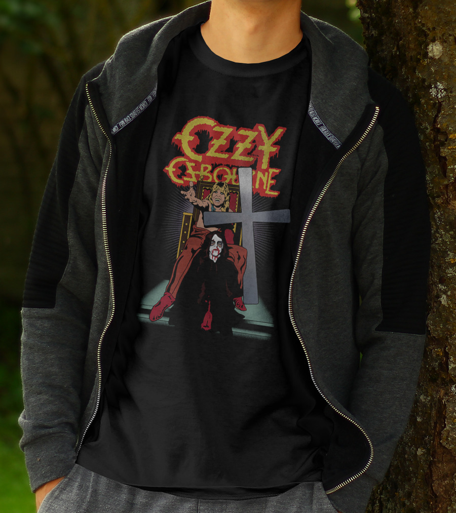 Ozzy Osbourne Throne And Cross T-Shirt