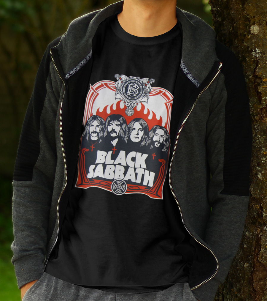 Black Sabbath Band Portrait Bs T-Shirt
