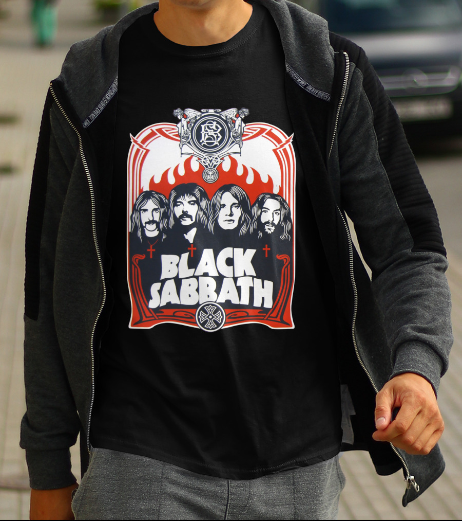 Black Sabbath Band Portrait Bs T-Shirt