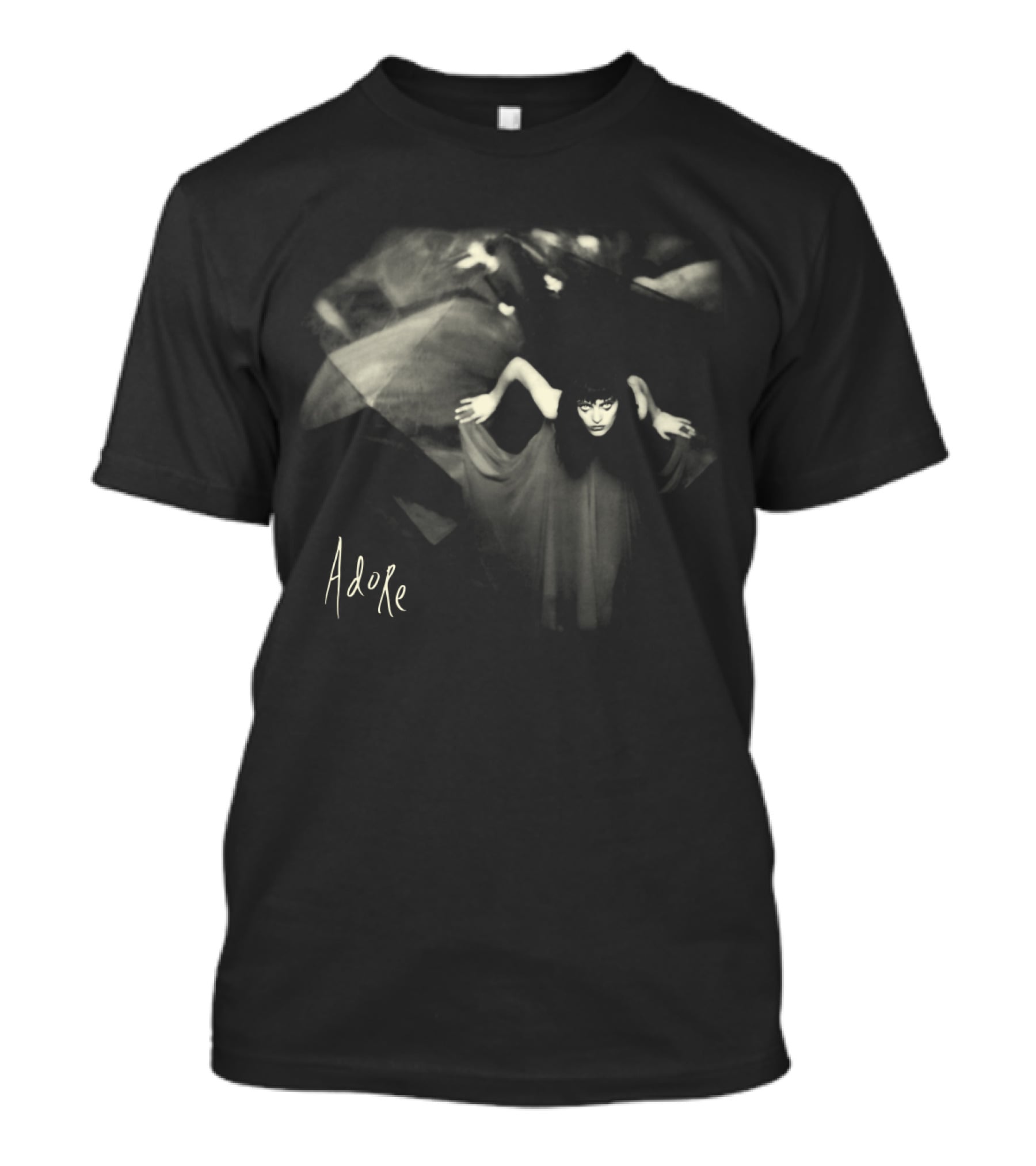 Adore Smashing Pumpkins Album Cover Black And White T-Shirt