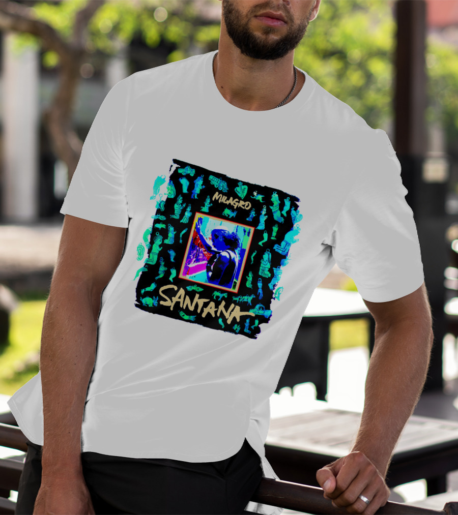 Milagro Santana Album Art Theme T-Shirt