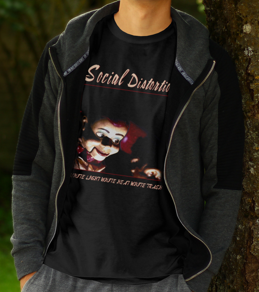 Social Distortion White Light White Heat White Trash T-Shirt