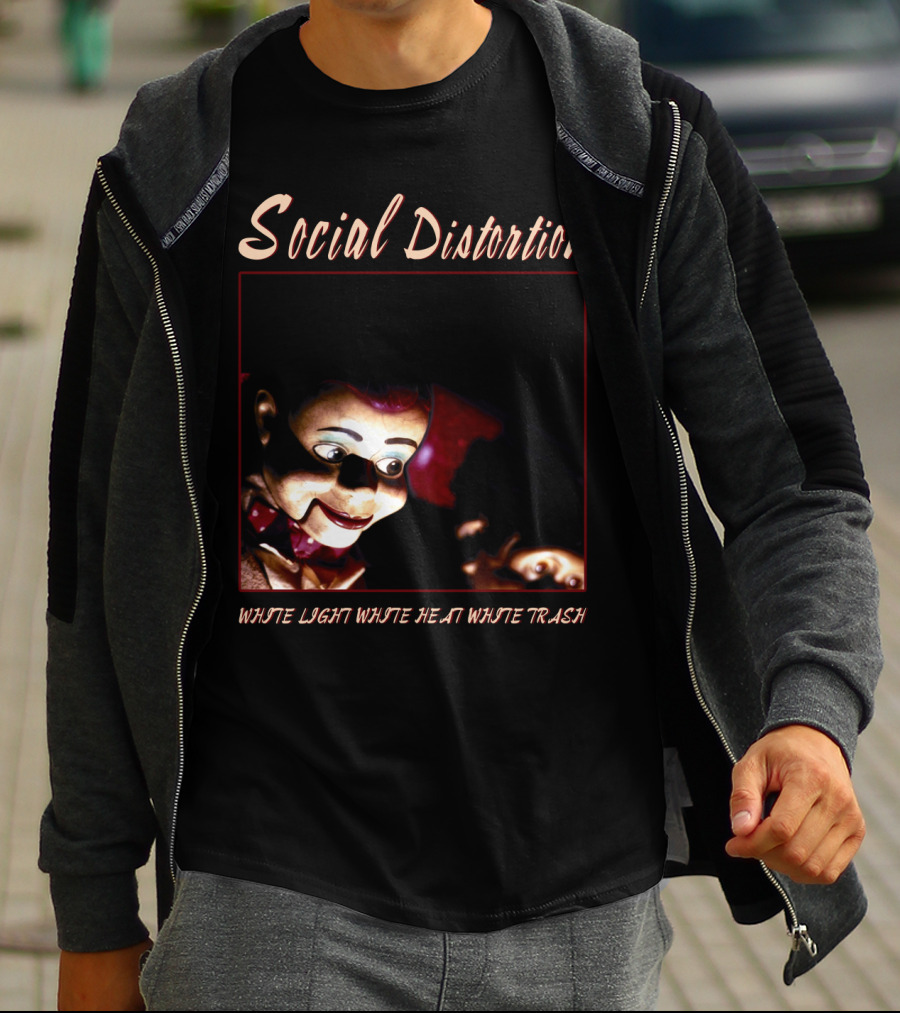 Social Distortion White Light White Heat White Trash T-Shirt