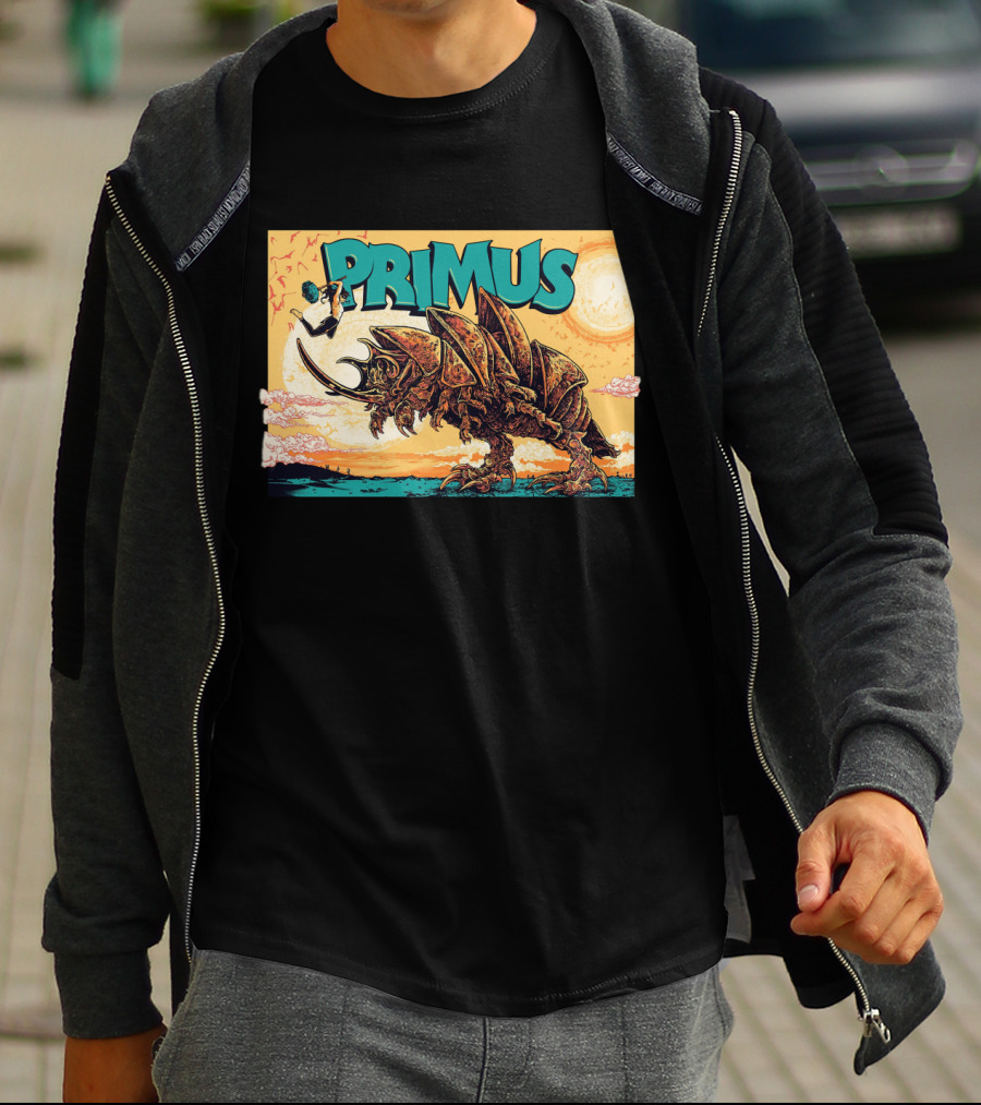 Primus Beetle Astronaut Sun T-Shirt