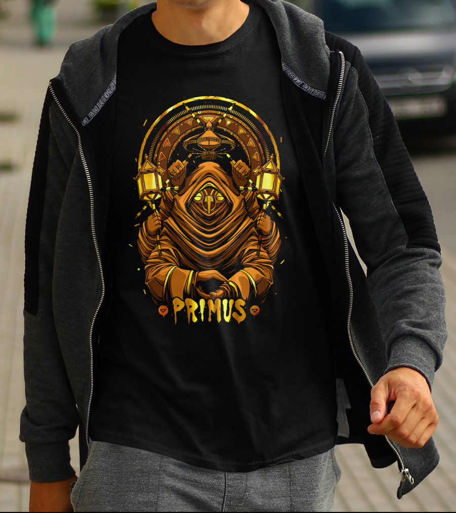 Primus Mystical Lantern Bearer Artwork T-Shirt