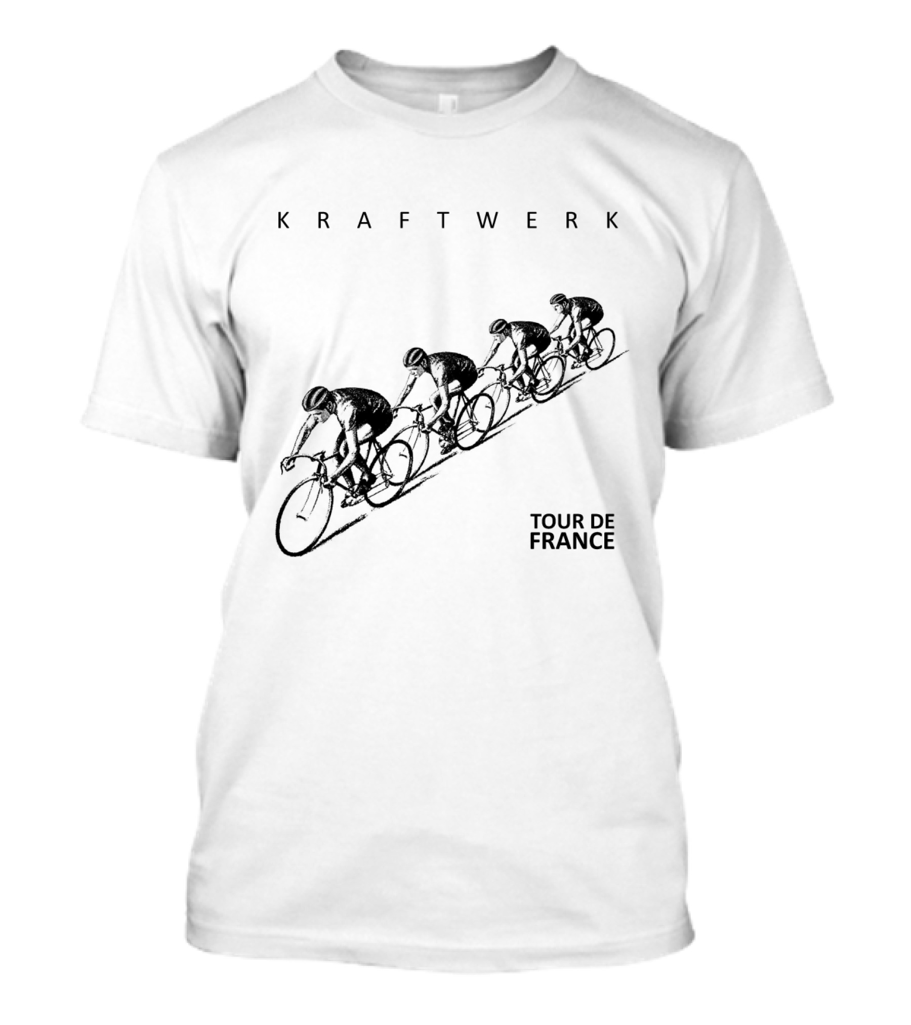 Kraftwerk Tour De France Cycling Graphic Shirts T-Shirt
