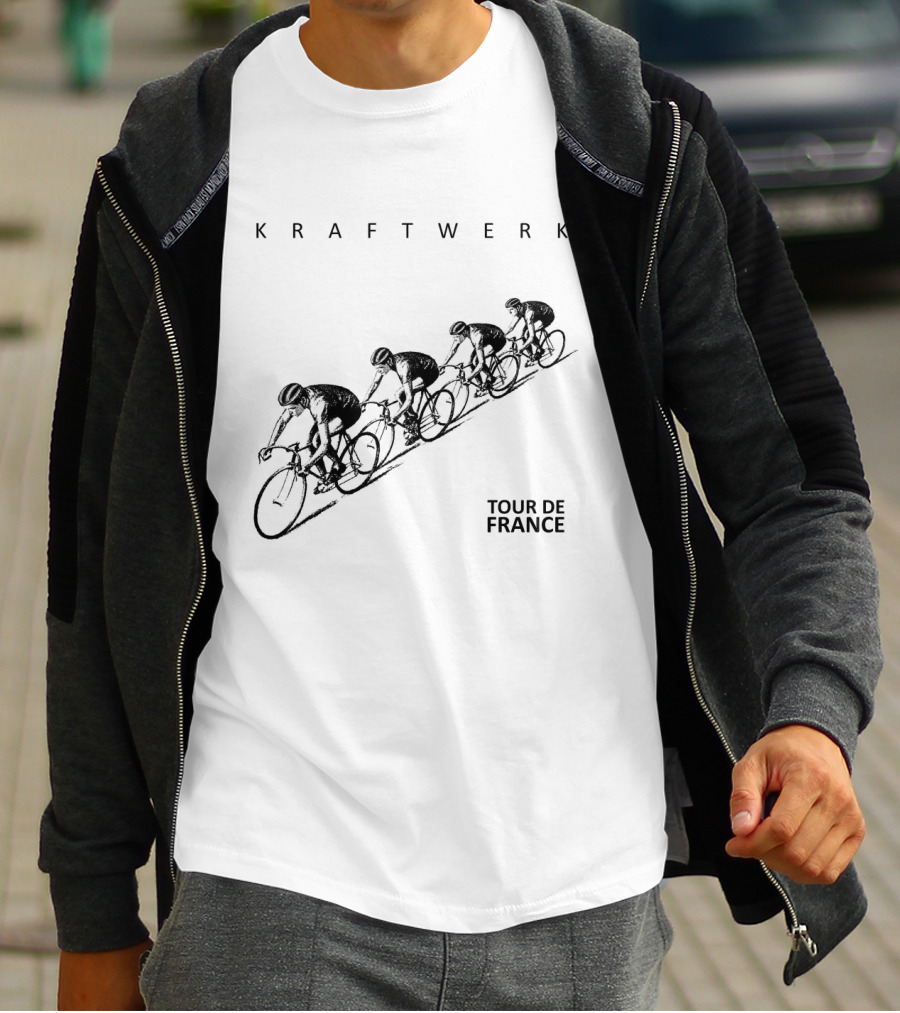 Kraftwerk Tour De France Cycling Graphic Shirts T-Shirt
