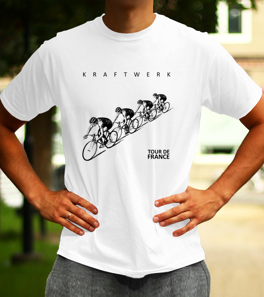 Kraftwerk Tour De France Cycling Graphic Shirts T-Shirt