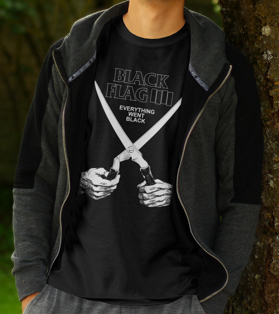 Black Flag Iii Everything Went Black T-Shirt