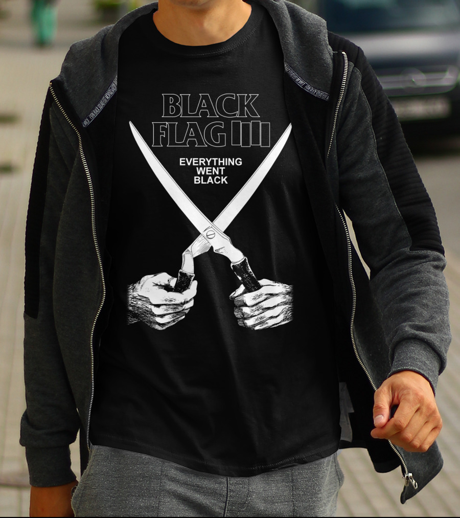 Black Flag Iii Everything Went Black T-Shirt
