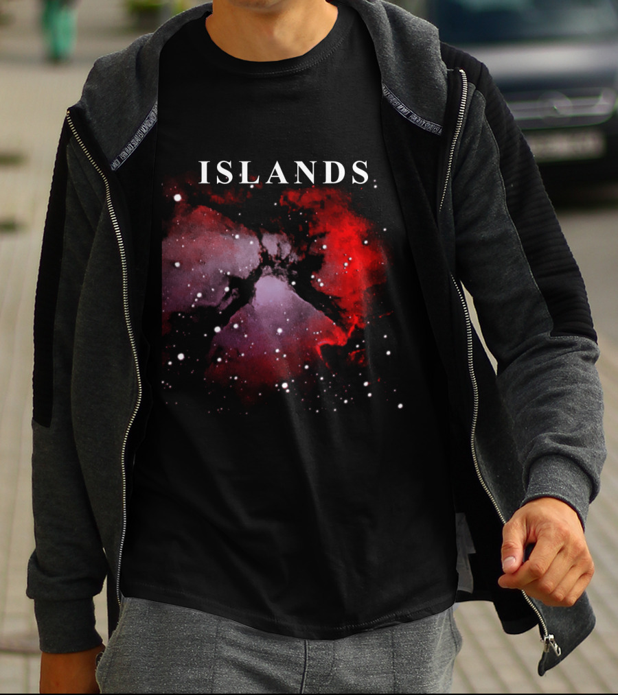KC 07 Islands Cosmic Nebula T-Shirt