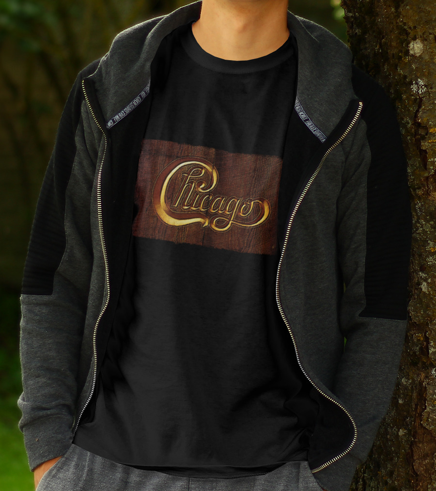 Chicago Ccg 05 Vintage Wood Style T-Shirt