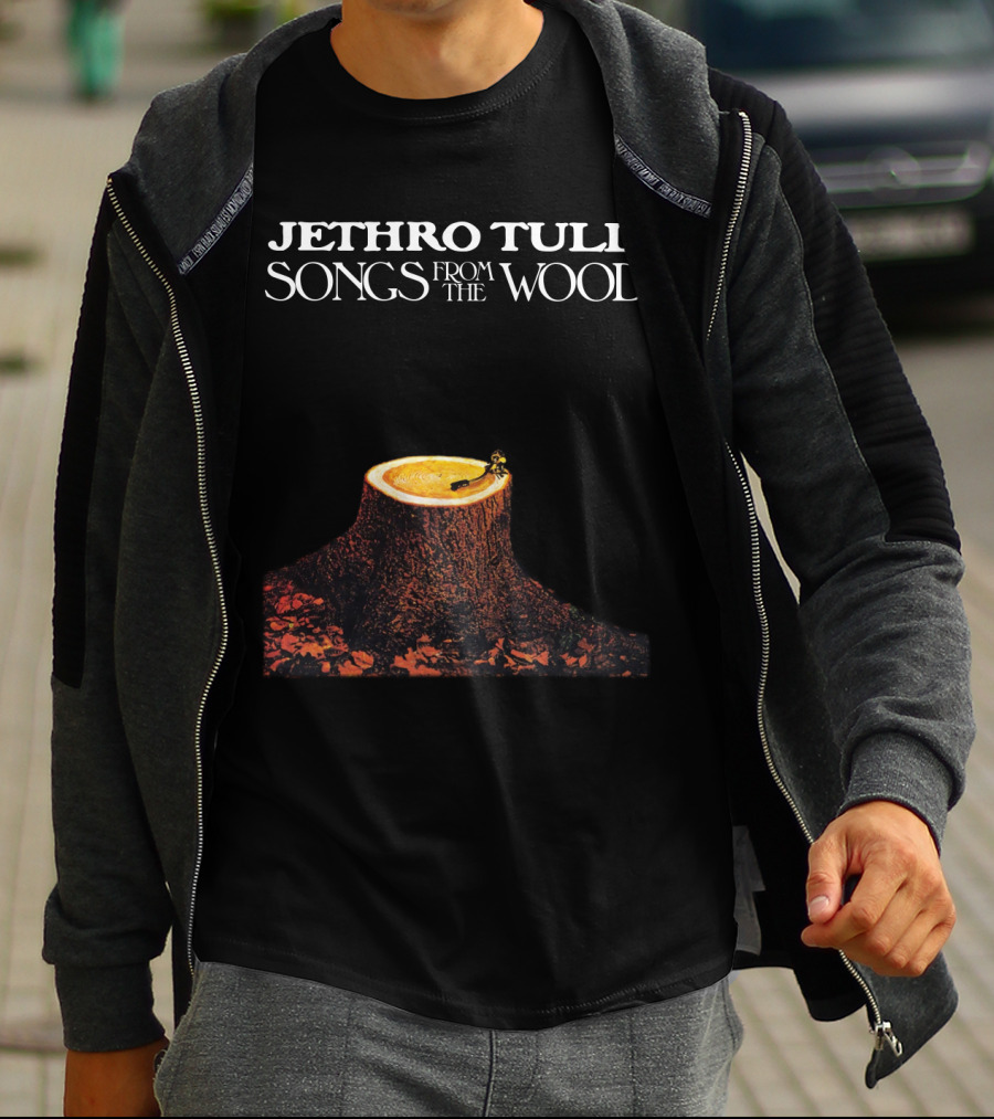 Jethro Tull Songs From The Wood Tree Stump And Axe T-Shirt