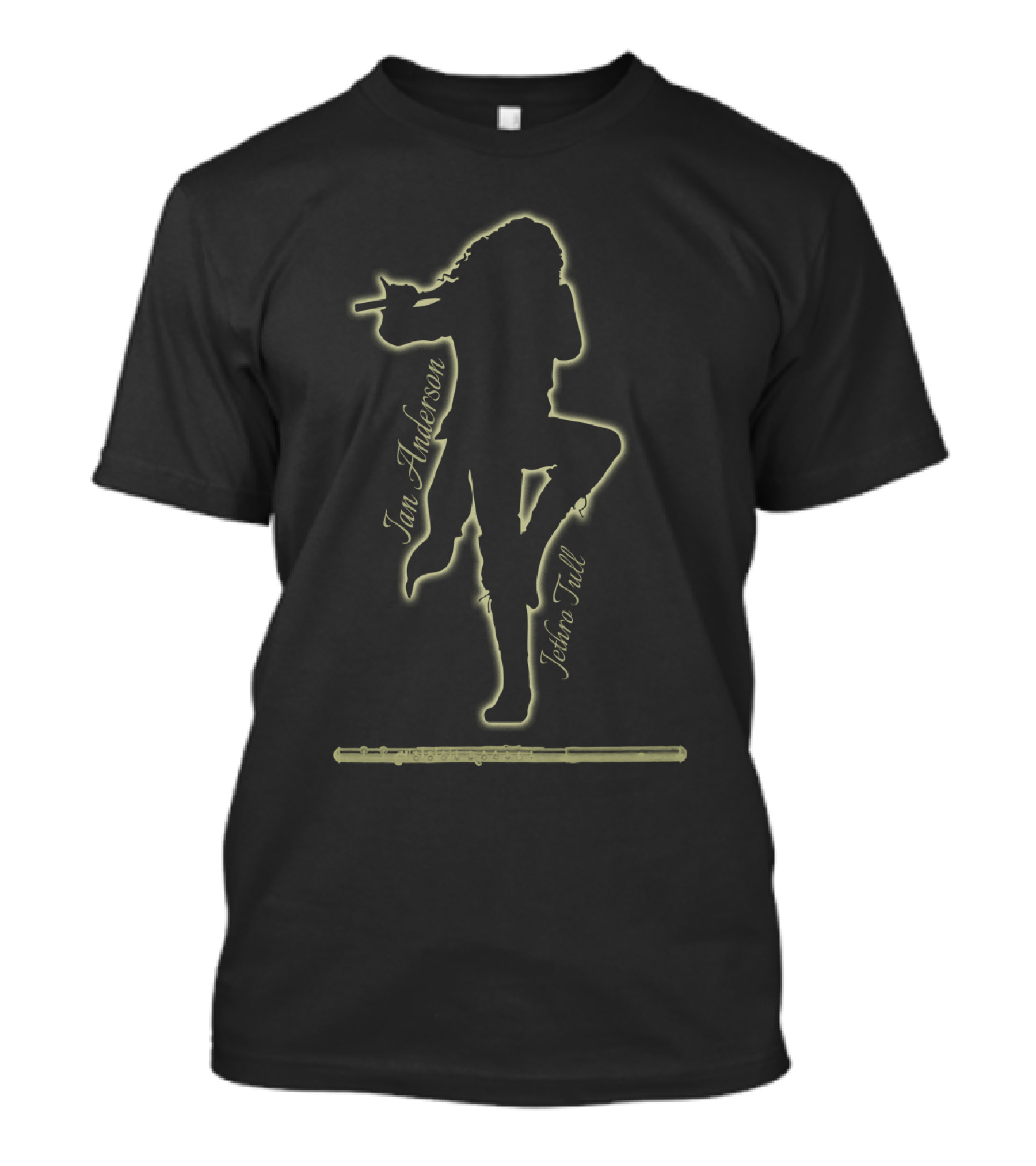Ian Anderson Jethro Tull Flute T-Shirt